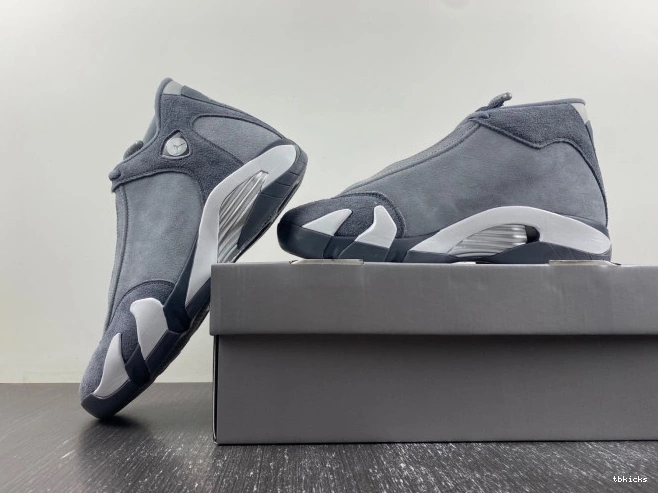 Cheap TB FJ3460-012 Air Jordan 14 Flint Grey 0710
